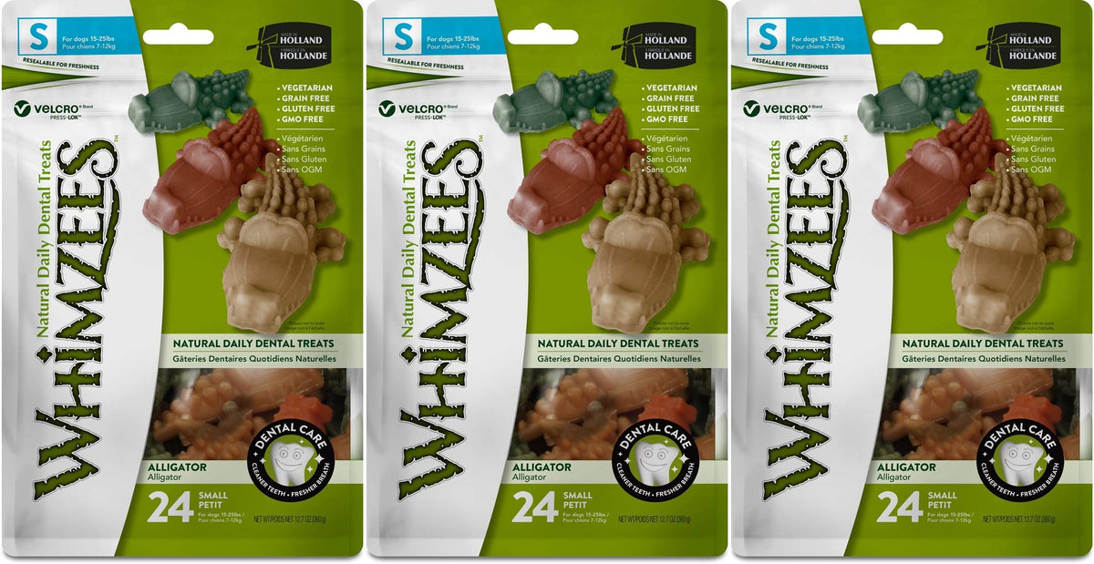 WHIMZEES Dog Dental Chews – 3 Packs of 24