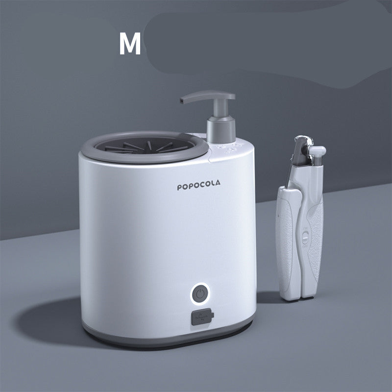 Electric Pet Paw Cleaner Cup for Dogs & Cats