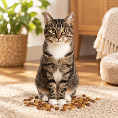 Cat Treats Portrait