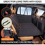 Water-Resistant Pet Car Seat Cushion with Adjustable Straps