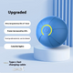 Pets Electric Jumping Ball Automatic Dog-teasing Luminous Pet Products Pets Dogs Training Products Ball Toys For Dogs Resistance