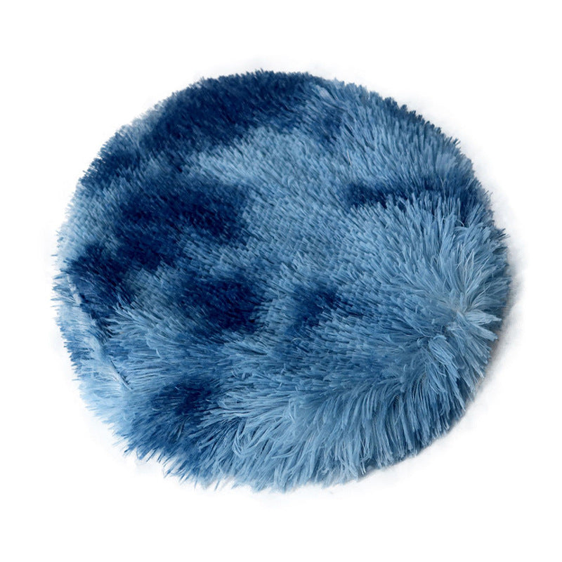 Round Plush Pet Sleeping Mat