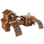 Wooden Hamster Playground with Tunnels, Ladders & Bridge