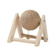 Sisal Ball Pet Toy with Wooden Stand & Bell