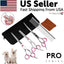 Pet Grooming Scissors Kit with Comb & Storage Case