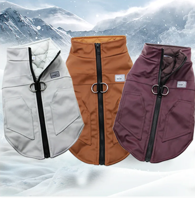 Winter Pet Vest for Dogs & Cats