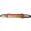 JINJULI Jute Dog Tug Toy with 2 Handles – 30 × 8 cm