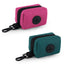 Wolfone Dog Poop Bag Holders – 2-Pack, Pink Peacock & Viridian Green