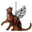 cat Memorial，Angel Wings cat Decoration Angel cat Gift Jewelrycat Loss Ornament， Gifts for cat Lovers pet Commemorative Condolence Gifts ，Loss of cat Sympathy Gift