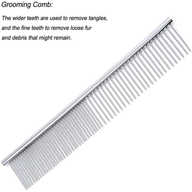 Pet Grooming Scissors Kit with Comb & Storage Case