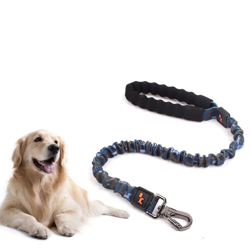 Elastic Nylon Dog Leash – Camouflage Colors