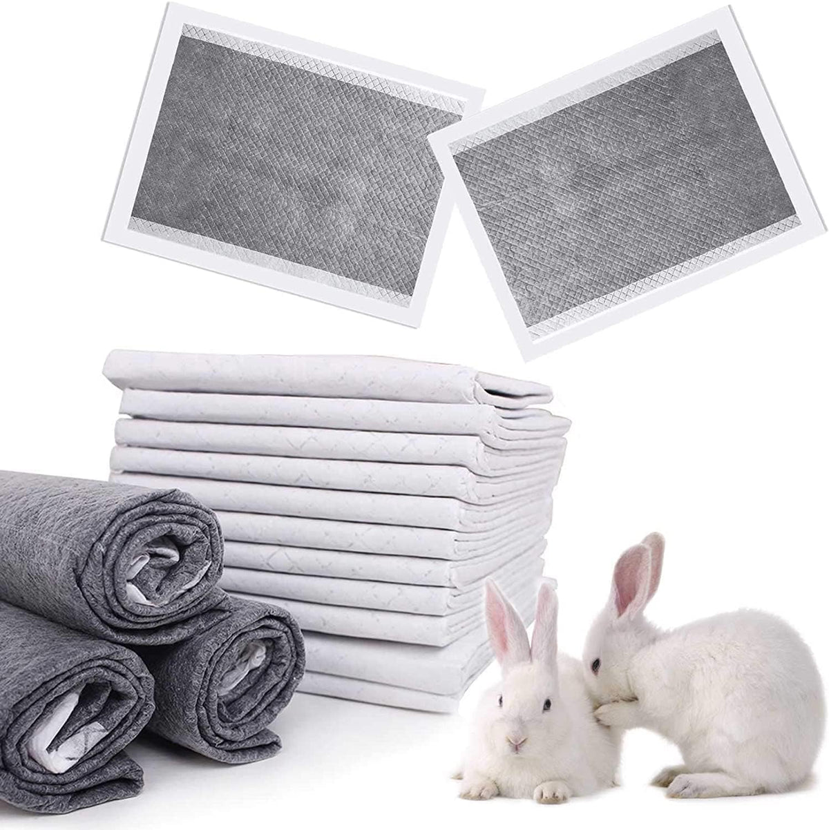 Kathson Disposable Guinea Pig & Rabbit Cage Liners – 20-Pack