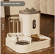 Pet Feeder & Water Dispenser for Dogs and Cats