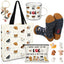 Yeyeplum Dog Lover Gift Set with Tote, Mug, Socks & Figurines