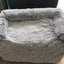 Plush Washable Pet Bed – Gradient Colors