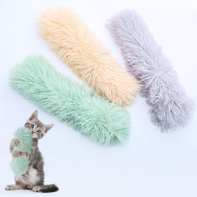 Plush Catnip Pillow Cat Toys with Crinkle Sound – 3-Pack