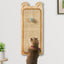 Wall-Mounted Wood & Sisal Cat Scratching Board
