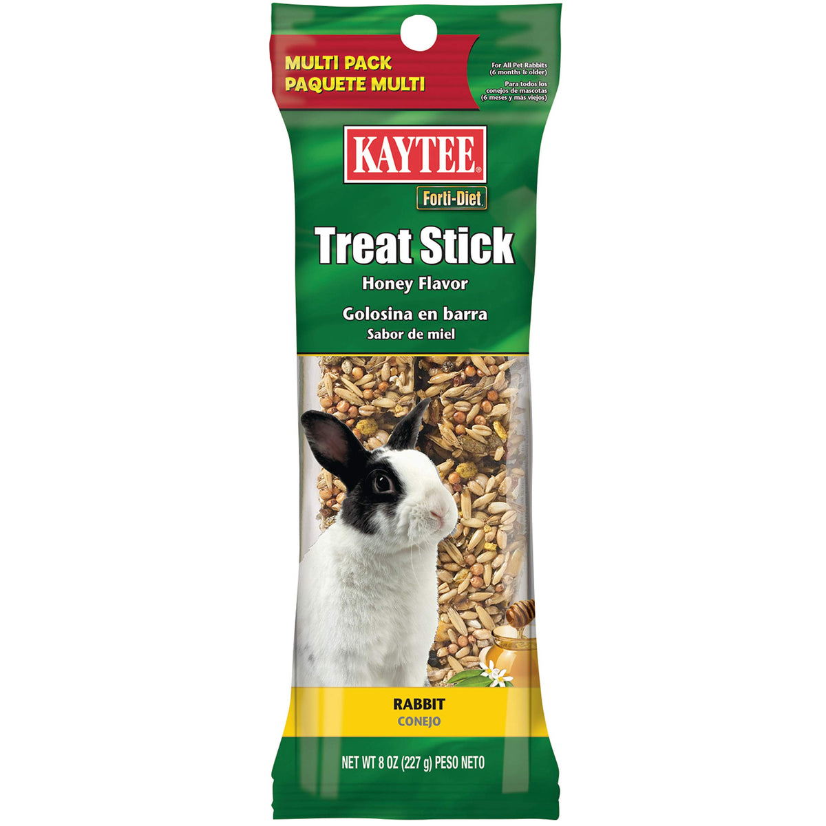 Kaytee Forti-Diet Rabbit Treat Sticks – Honey Flavor, 8 oz