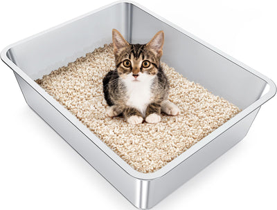 Stainless Steel Cat Litter Box