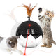 Ficuswin Rechargeable Cat Laser & Feather Ball Toy