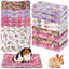 Ripeng Washable Small-Pet Bed Pads – 8-Pack, 32 × 25 cm