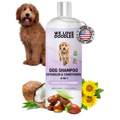 We Love Doodles 4-in-1 Lavender & Chamomile Dog Shampoo – 16 oz