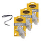 Ruff & Whiskerz Cat Toys for Indoor Cats Catnip Toys for Cats Wildlife Rodentz Realistic Look with Moofin SS Pet Training Whistle - Pack of 3