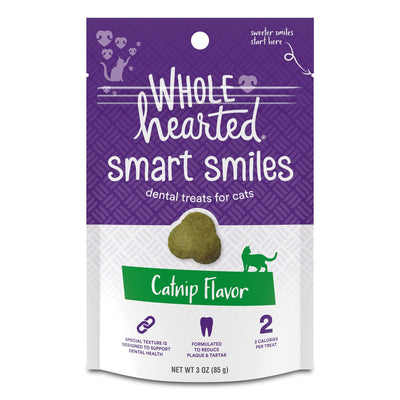 WholeHearted Catnip Flavor Cat Dental Treats 3 oz.