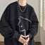 Men’s Relaxed-Fit Graphic Crewneck Sweatshirt