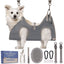 Dog Grooming Hammock Kit with Nail Clippers – Medium