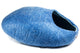 Yeti Wool Pet Cave Bed for Cats & Small Dogs – Blue