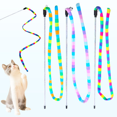 Cat Teaser Stick with Bell – 46 cm