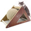 Fhiny 2-in-1 Sisal Ball & Cardboard Cat Scratcher