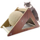 Fhiny 2-in-1 Sisal Ball & Cardboard Cat Scratcher