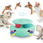INKZOO Rechargeable 3-in-1 Interactive Cat Toy – Tiffany Blue