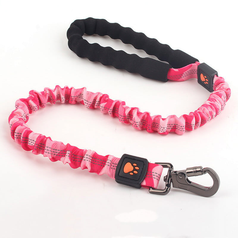 Elastic Nylon Dog Leash – Camouflage Colors