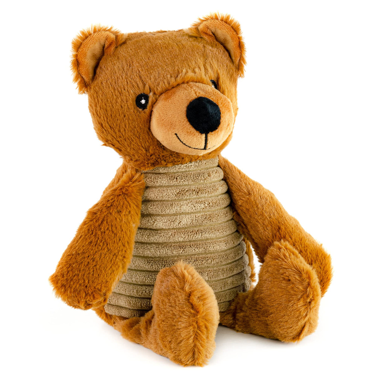 Giftable World Bubba Bear Plush Dog Toy with Squeaker