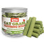 BAYPIE Cat Grass Teething Sticks 100% Natural Freeze Dried Cat Treats for Teeth Cleaning Hairball Control 3.5oz USA-Made Healthy Kitten Chews Grass Treats