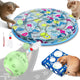 BETOPET Automatic Rolling Cat Toy Ball with Mesh Pouch
