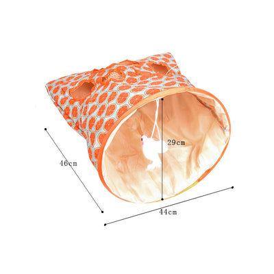 Foldable Crinkle Cat Tunnel Bag – 44 × 27 × 46 cm