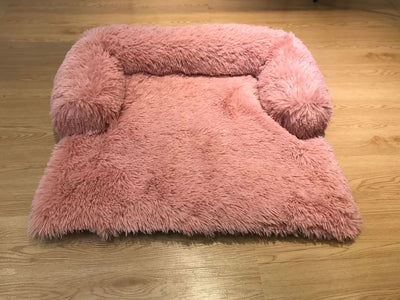 Plush Washable Pet Bed – Gradient Colors