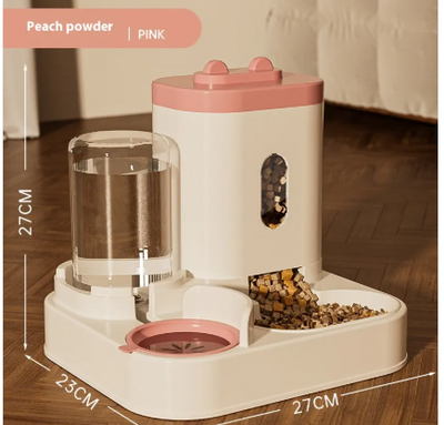 Pet Feeder & Water Dispenser for Dogs and Cats