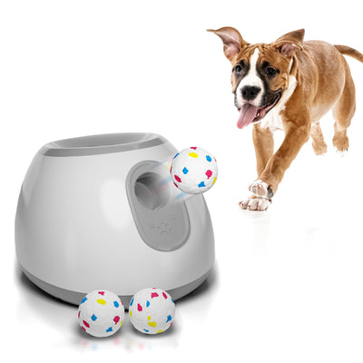ABC PACK & SUPPLY Automatic Dog Ball Launcher with 3 Balls