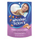 Purina Whisker Lickin’s Crunchy Cat Treats – Chicken & Seafood, 7 × 6.5 oz