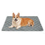 Lepawit Non-Electric Self-Warming Pet Mat – Gray, 28 × 45 in