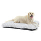 Washable Velvet Plush Dog Crate Pad – Gray, 41 × 27 × 1.5 in
