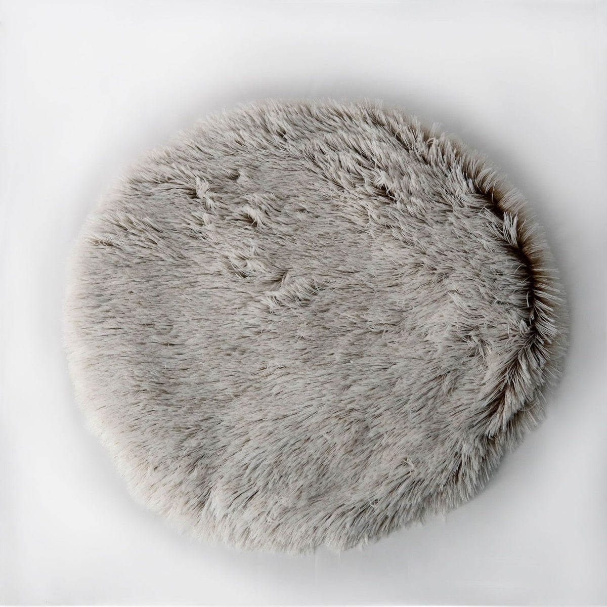 Round Plush Pet Sleeping Mat