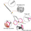 Pet Grooming Scissors Kit with Comb & Storage Case