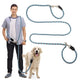pawstrip Adjustable Nylon Hands-Free Dog Leash – Blue