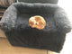 Plush Washable Pet Bed – Gradient Colors